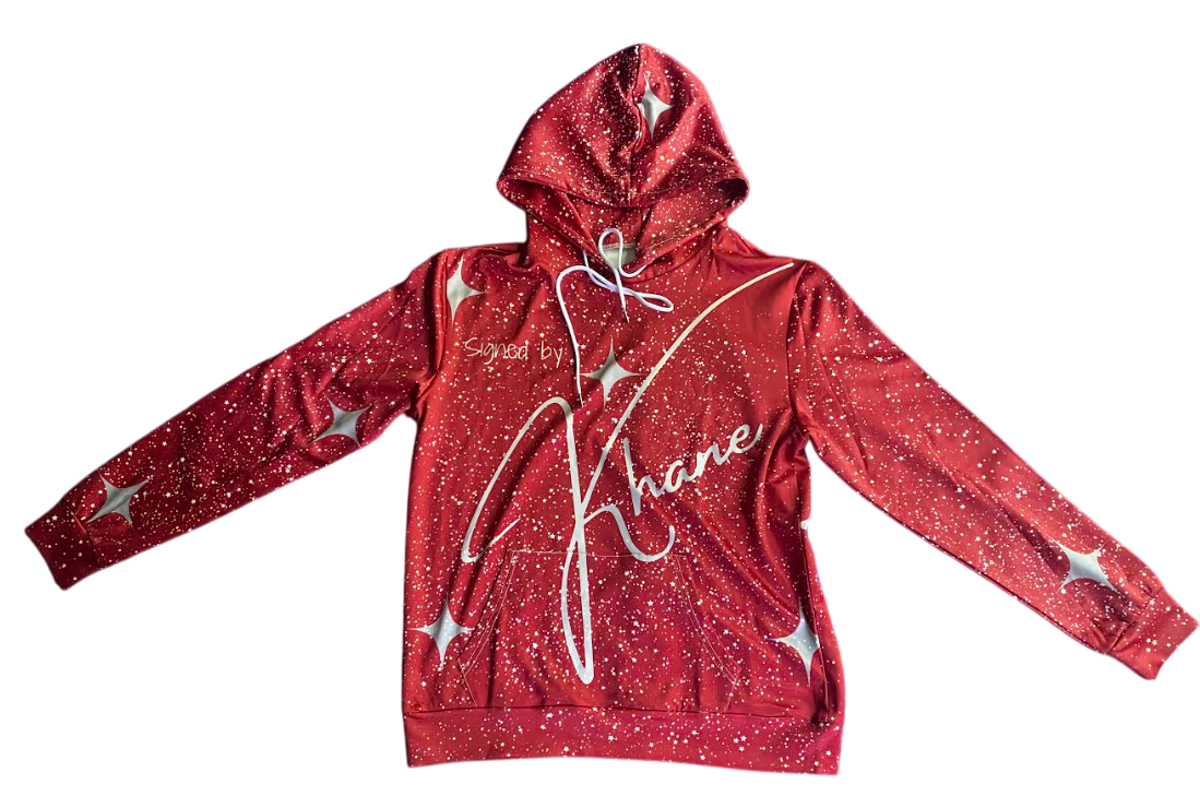 "RED MIST", Galaxy The Chosen One Hoodie