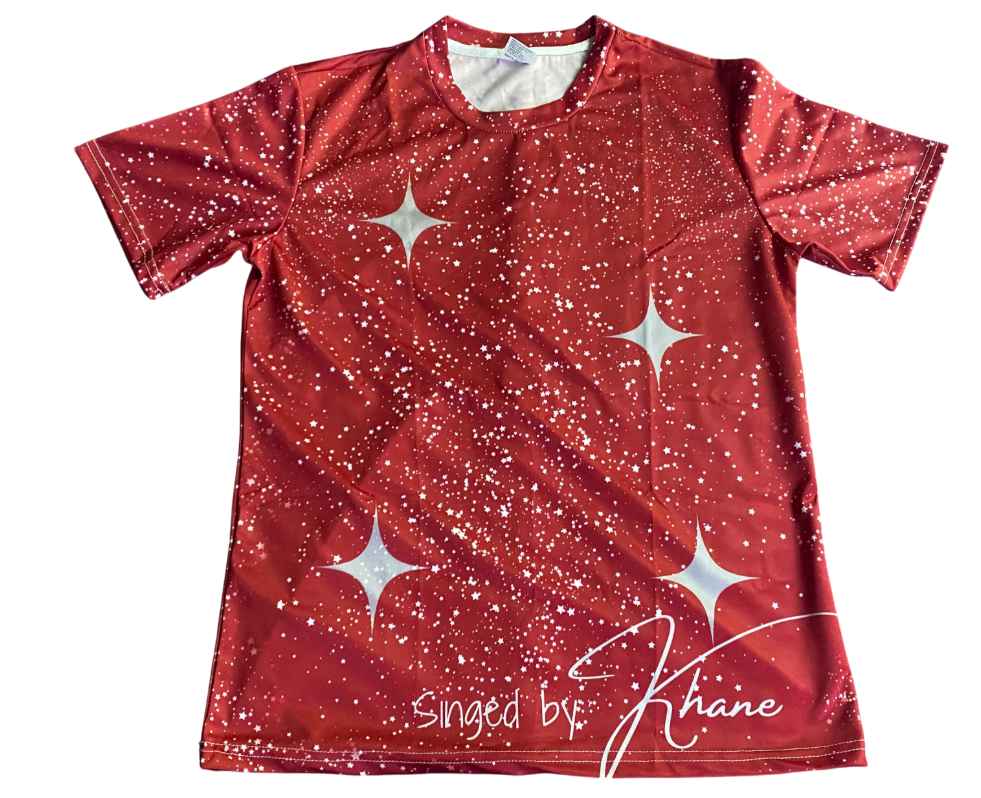 "RED MIST", Galaxy Regular T-shirt