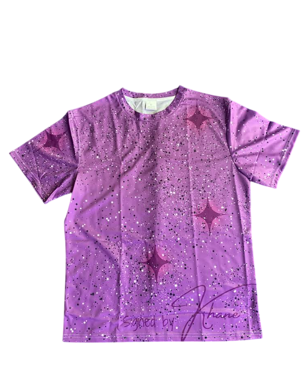"LAVENDER", Galaxy Regular T-shirt