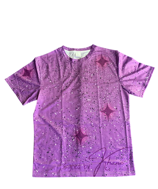 "LAVENDER", Galaxy Regular T-shirt