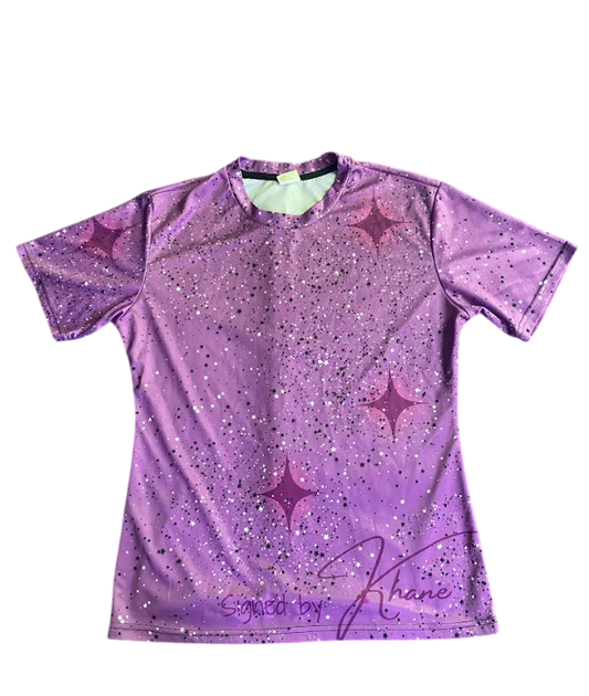 "LAVENDER", Galaxy Women T-shirt