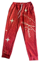 "RED MIST". Galaxy Jogging Pants