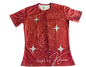"RED MIST" Galaxy Women T-shirt